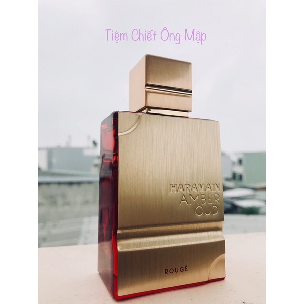 (Chiết Ông Mập) Mẫu thử Al Haramain Amber Oud Rouge Edition
