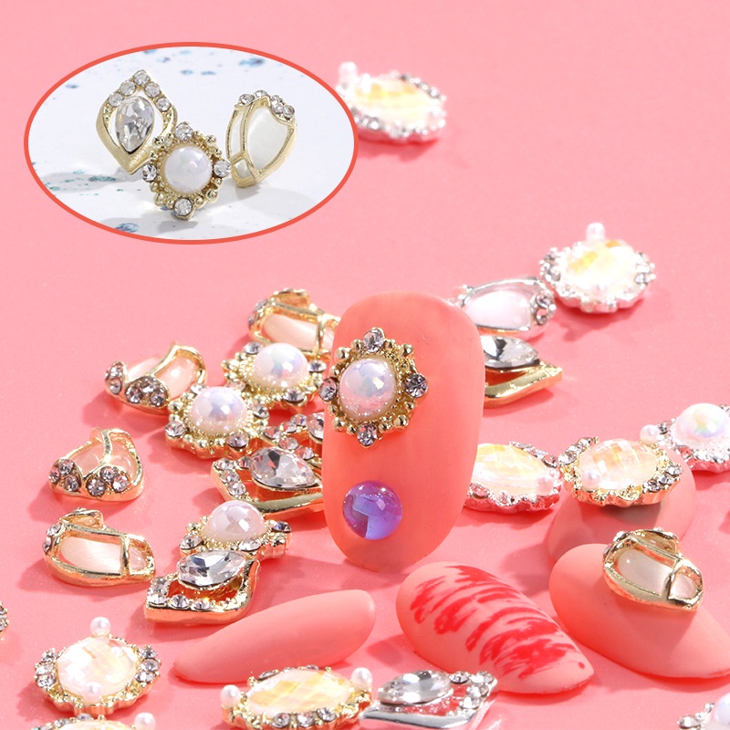 Phụ Kiện Đá Đính Móng Nghệ Thuật Thiết Kế Mới Cao Cấp Thời Trang