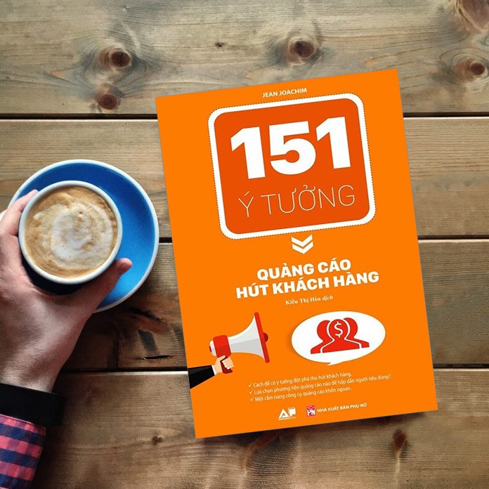Sách - Combo151 Ý Tưởng Quảng Cáo Hút Khách Hàng + 151 Ý Tưởng Chinh Phục Khách Hàng