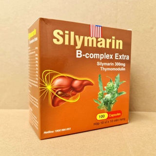Silymarin B-complex Extra giúp tăng cường giải độc gan, mát gan