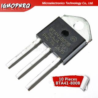Bộ 10 linh kiện điện tử Triacs BTA41-800B BTA41800B BTA41-800 BTA41 40A 800V TO-3P