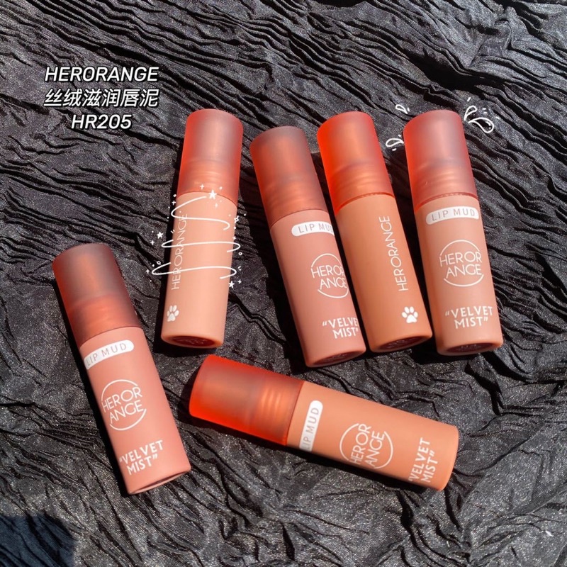 Thỏi Son Kem Lùn Heorange Lip Mud