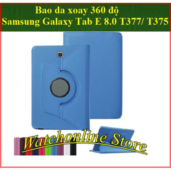 Bao da xoay 360 độ Samsung Galaxy Tab E 8.0 T377 / T375