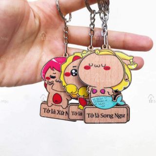 Móc khóa cung hoàng đạo