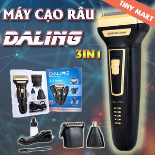 [ GIÁ HỦY DIỆT ] Máy Cạo Râu ,Cắt Tóc ,Tỉa lông mũi 3 trong 1 DALING _ DL- 9001