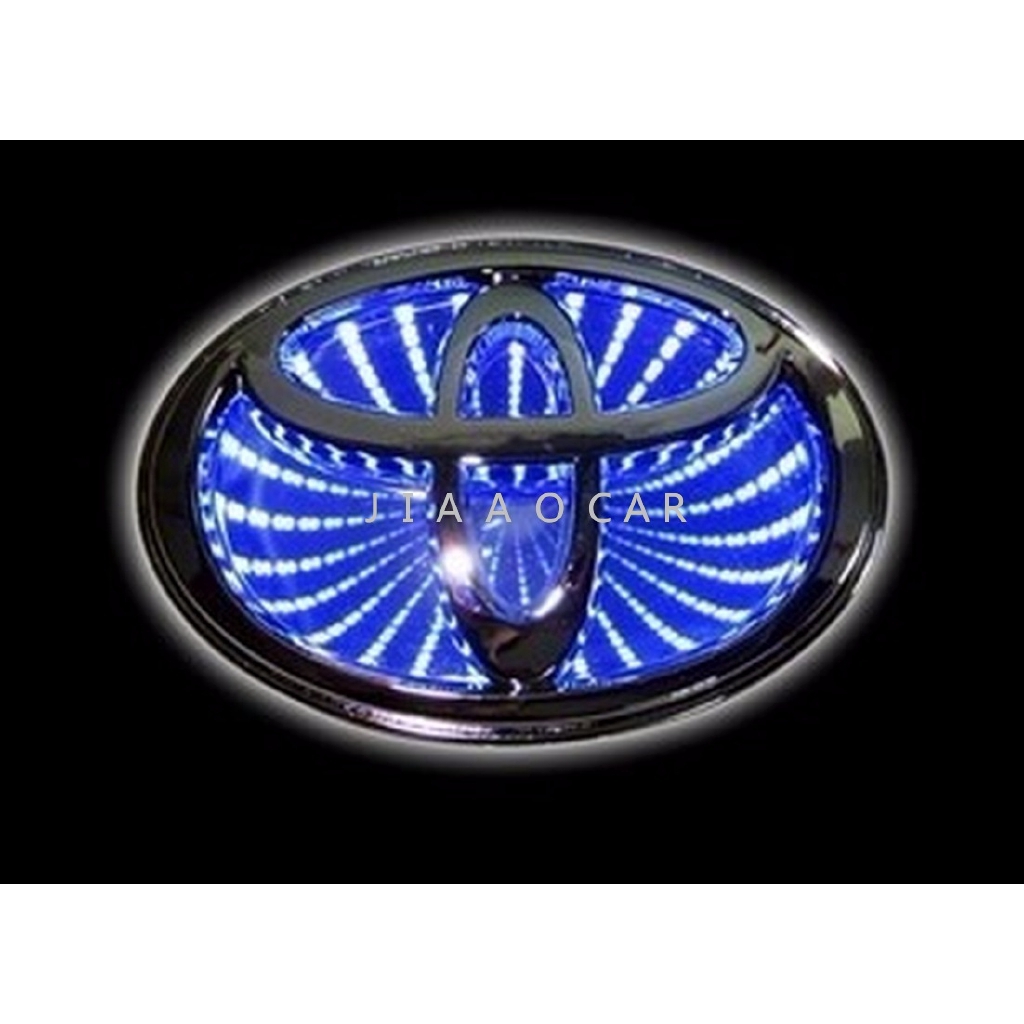 Mới logo Đèn led 3D Trang Trí Xe Hơi Toyota Camry Tundra Venza Tacoma Sienna Sequoia Matrix