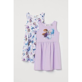 Set cặp váy Elsa tím HM siêu đẹp