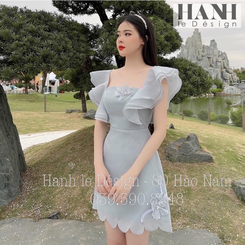 Đầm voan thiết kế