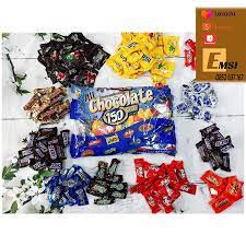 Kẹo Socola tổng hợp All Chocolate 150 Pieces 2.55kg date 2/24