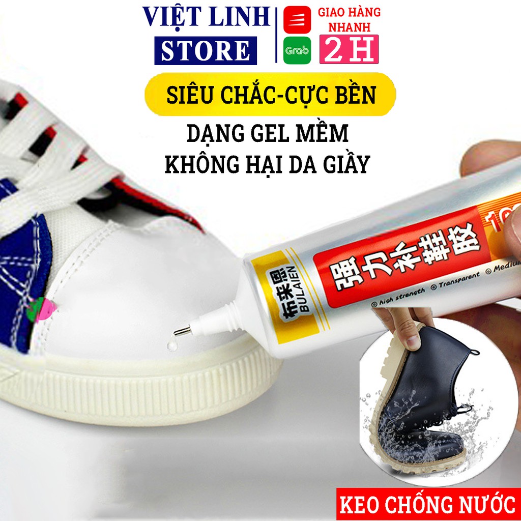 Keo dán giày thể thao 1630 BULAIEN 60 ml, Keo dán đa năng trong suốt SIÊU CHẮC - hàng chính hãng - Việt Linh Store