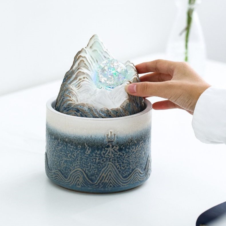 Thác Nước Phong Thủy Sơn Thủy Thanh Mạch