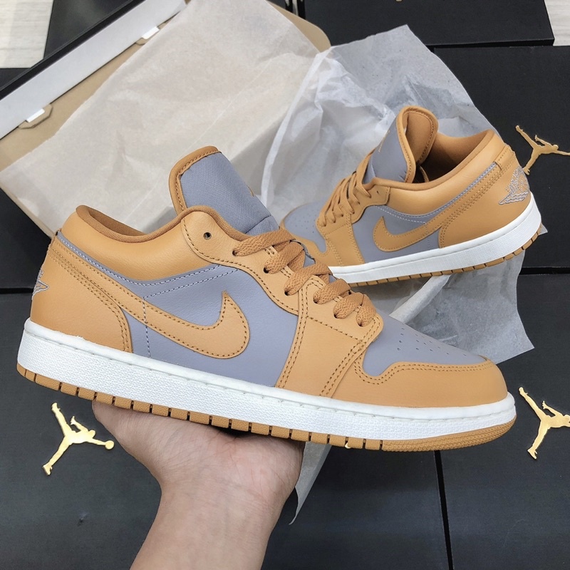 [Chính hãng ] Giày Air Jordan 1 low “Curry Grey” (DC0774-020) giá cực yêu