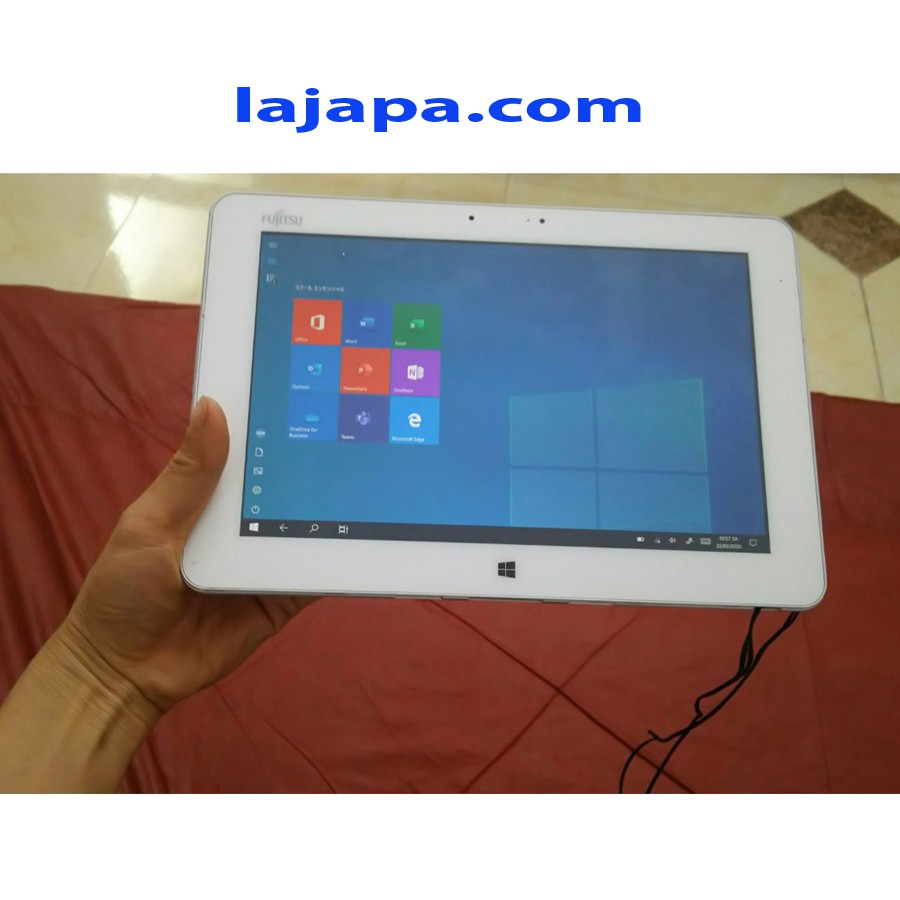 Máy tinh 2 trong 1 Fujitsu Q584 H Màn hình 2K cảm ứng 10,1 inch  laptop nhat ban LAJAPA