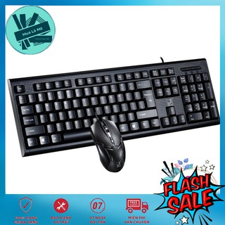 ⭐️giá hủy diệt⭐️ bàn phím kèm chuột q9 dùng văn phòng, chơi game chống nước cực bền