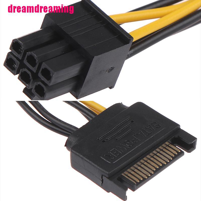 Cáp Chuyển Đổi Sata 15-Pin Sang 6 Pin Pci-E Sata Cho Điện Thoại