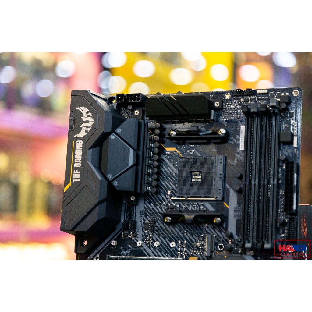 Mainboard ASUS TUF GAMING X570-PLUS (AMD X570, Socket AM4, ATX, 4 khe RAM DDR4)