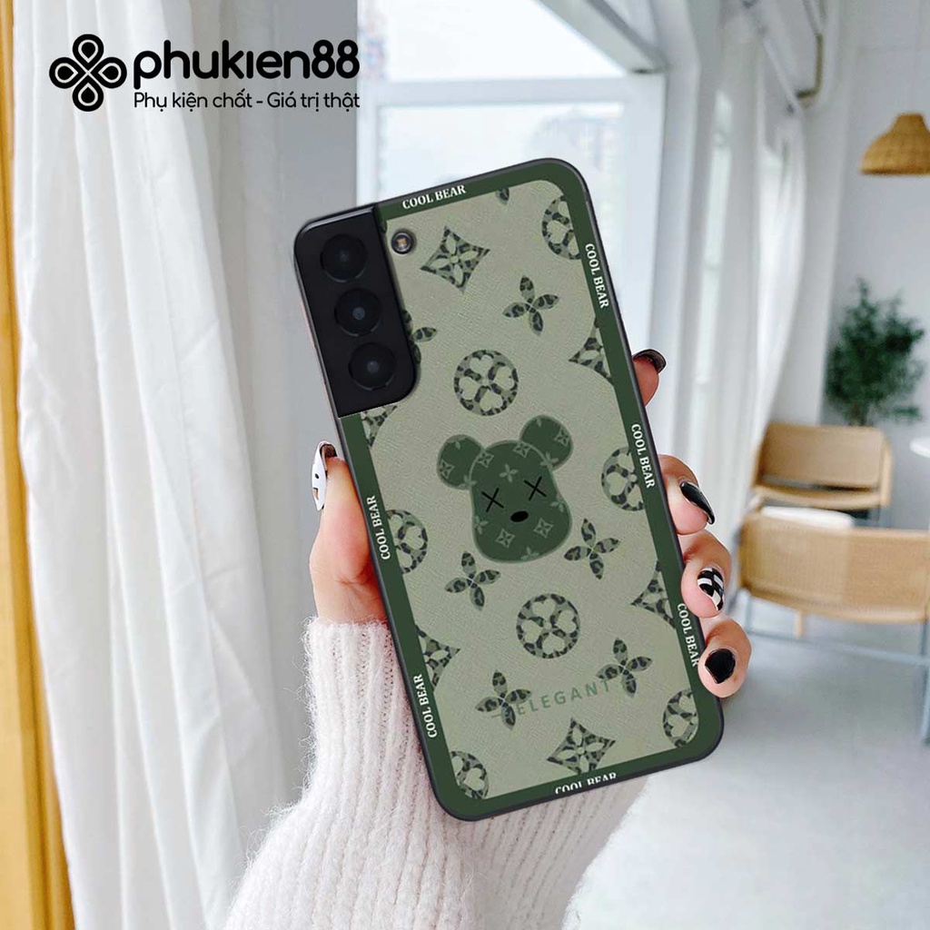 Ốp lưng điện thoại Samsung S21 / S21 FE / S21 Plus / S21+ fendy, búp bơ rì, kaws thời trang, vỏ ốp thời trang rẻ đẹp