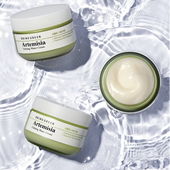 Kem dưỡng ngải cứu BRING GREEN CALMING CREAM [Hàng tách set - không có hộp giấy]
