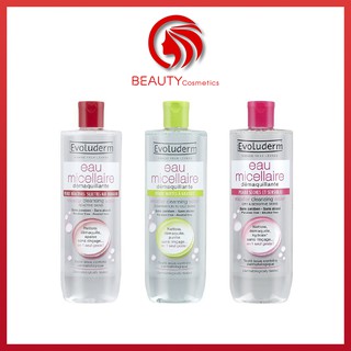 Tẩy Trang Evoluderm Eau Micellaire (500ml)