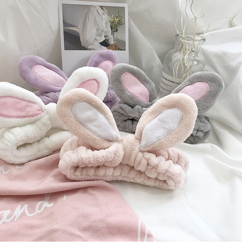 Băng Đô Tai Thỏ Dễ Thương Dành Cho Nữ