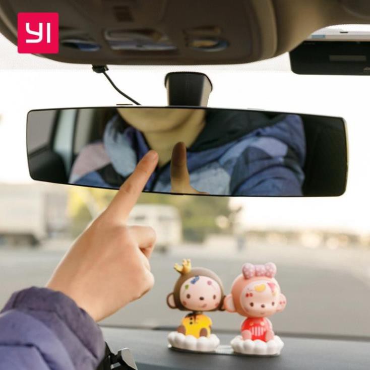 Camera hành trình trước sau kiêm cam lùi Xiaomi Yi Mirror BẢN NỘI ĐỊA BẢO HÀNH 1 NĂM kèm thẻ nhớ class 10 tốc độc cao