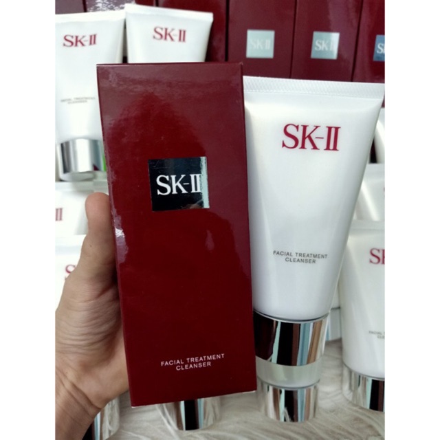 Sữa rửa mặt Skii full sz 120g tuýp lùn nội địa Nhật