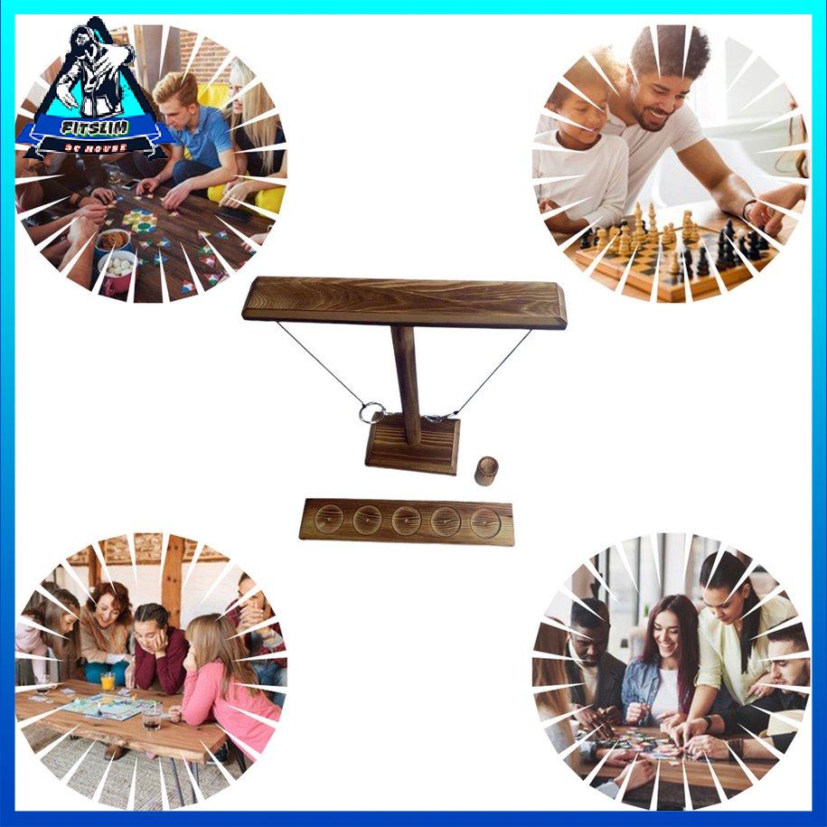 Trò chơi Ring Toss Trò chơi trên bàn cầm tay với Bắn Thang Bắn Trò chơi Hook và Ring [8/2]