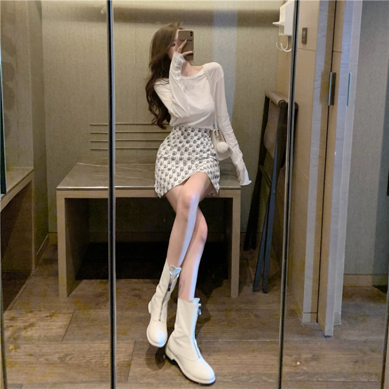 Chân Váy Chữ A In Chữ Thời Trang Cho Nữ | BigBuy360 - bigbuy360.vn