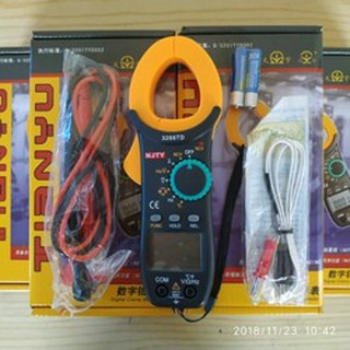 Đồng hồ  ampe kìm kẹp dòng  NJTY - 3266TD