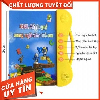 [RVĐ]_[Giá sập sàn][Nhập TOYAPR10 giảm 10K]Sách Nói Điện Tử Song Ngữ Anh- Việt Giúp Trẻ Học Tốt Tiếng Anh__H3C_SmartBuy