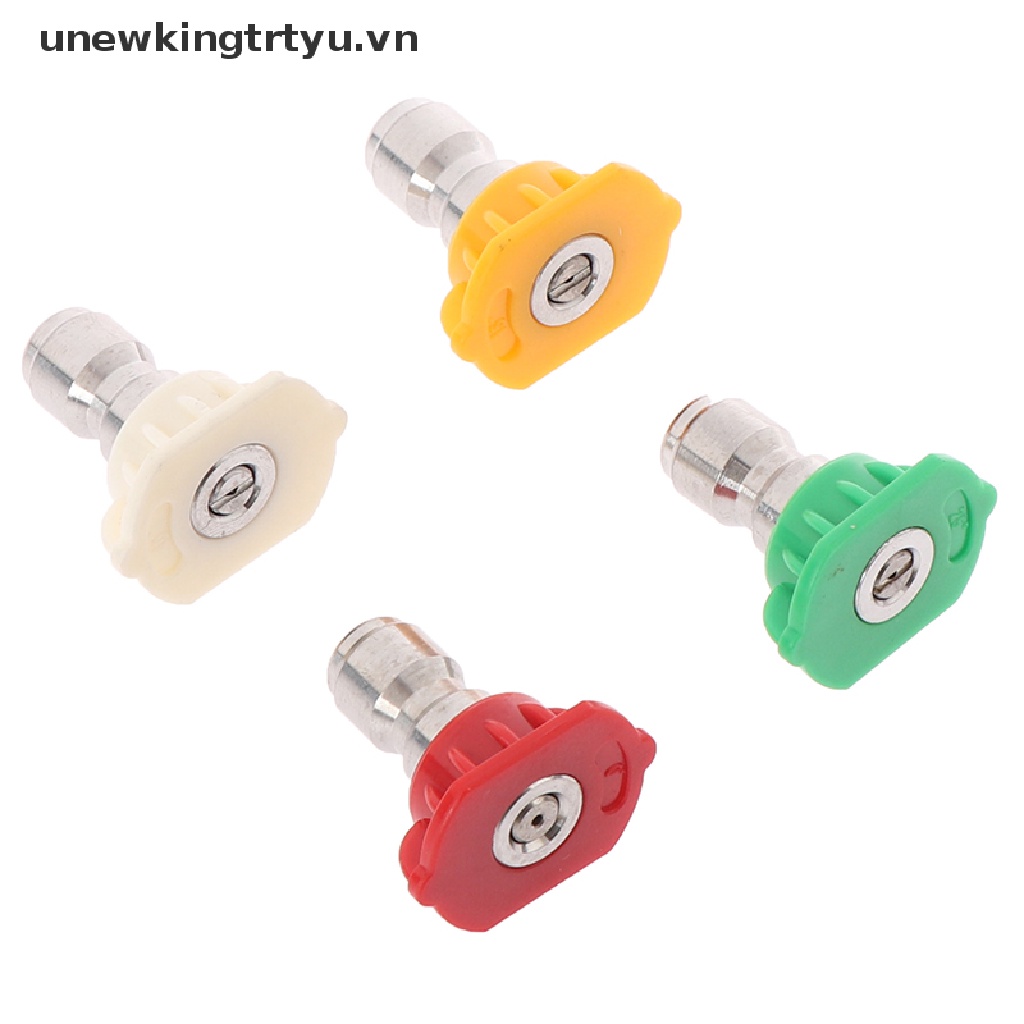 Đầu Vòi Xịt Nước Áp Suất Cao 0 / 15 / 25 / 40 Độ Bằng Thép Không Gỉ