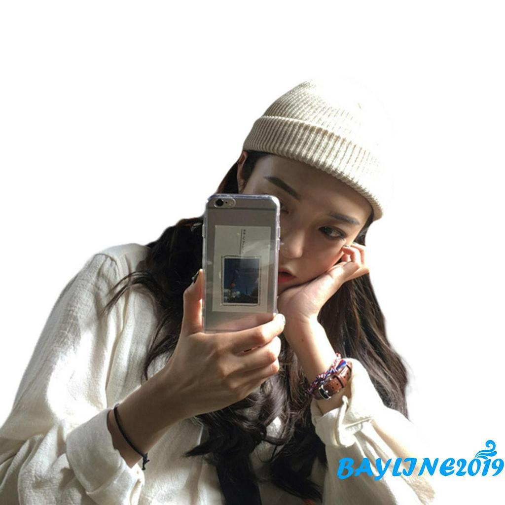 Mũ Beanie Dệt Kim Màu Trơn Thời Trang Cho Cả Nam Nữ