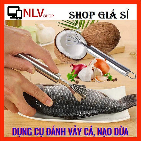 Dụng Cụ Đánh Vảy Cá - Nạo Dừa Đa Năng