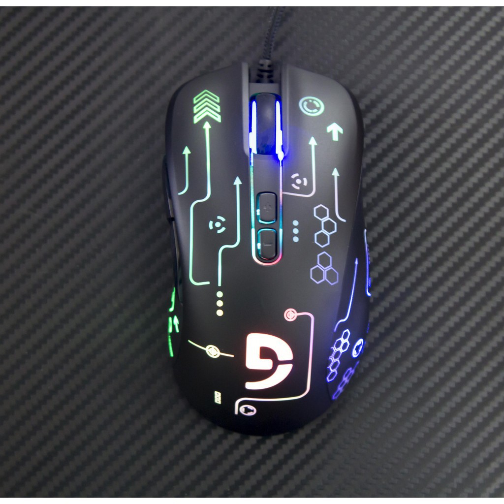 Fuhlen G90s RGB - Chuột chơi game nút click bất tử - hàng chính hãng