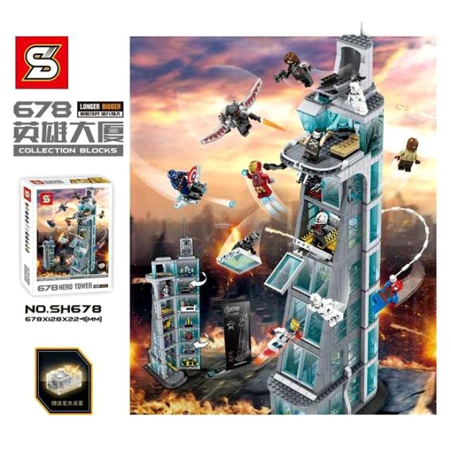 Lắp ráp siêu anh hùng SY678