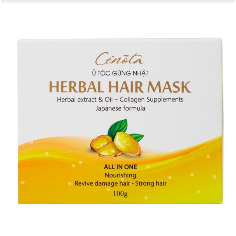 Ủ Tóc Thảo Dược Cenota Herbal Hair Mask 100g