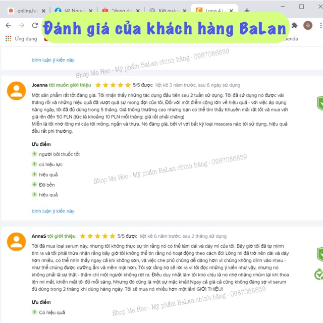  Dưỡng mi Long4Lashes chăm sóc & nuôi dưỡng lông mi chắc khoẻ, mọc dài & dày | BigBuy360 - bigbuy360.vn