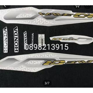 Mua Ngay [WAVE ANPHA 2019] DECAL, BỘ TEM RỜI, TEM FULL MẪU ZIN CHO WAVE ANPHA 2019 MÀU TRẮNG