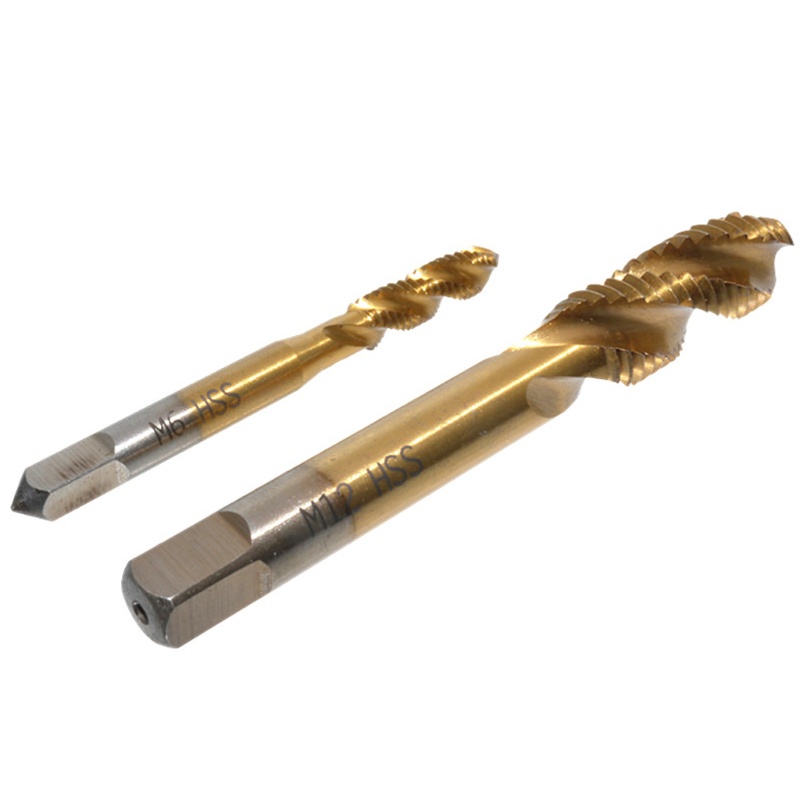 Bộ 9 Mũi Khoan Xoắn Tốc Độ Cao HSS M2-M12 Bằng Thép Titan