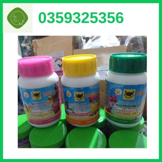 Combo 3 phân bón lá đầu trâu chăm sóc lan và cây cảnh