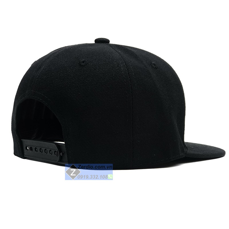 Nón Snapback hiphop nam nữ đen đẹp, phong cách cá tính - SN56