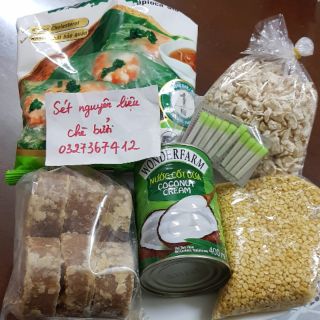 Set nguyên liệu nấu 5 -7kg chè bưởi siêu cùi, non giòn loại 1