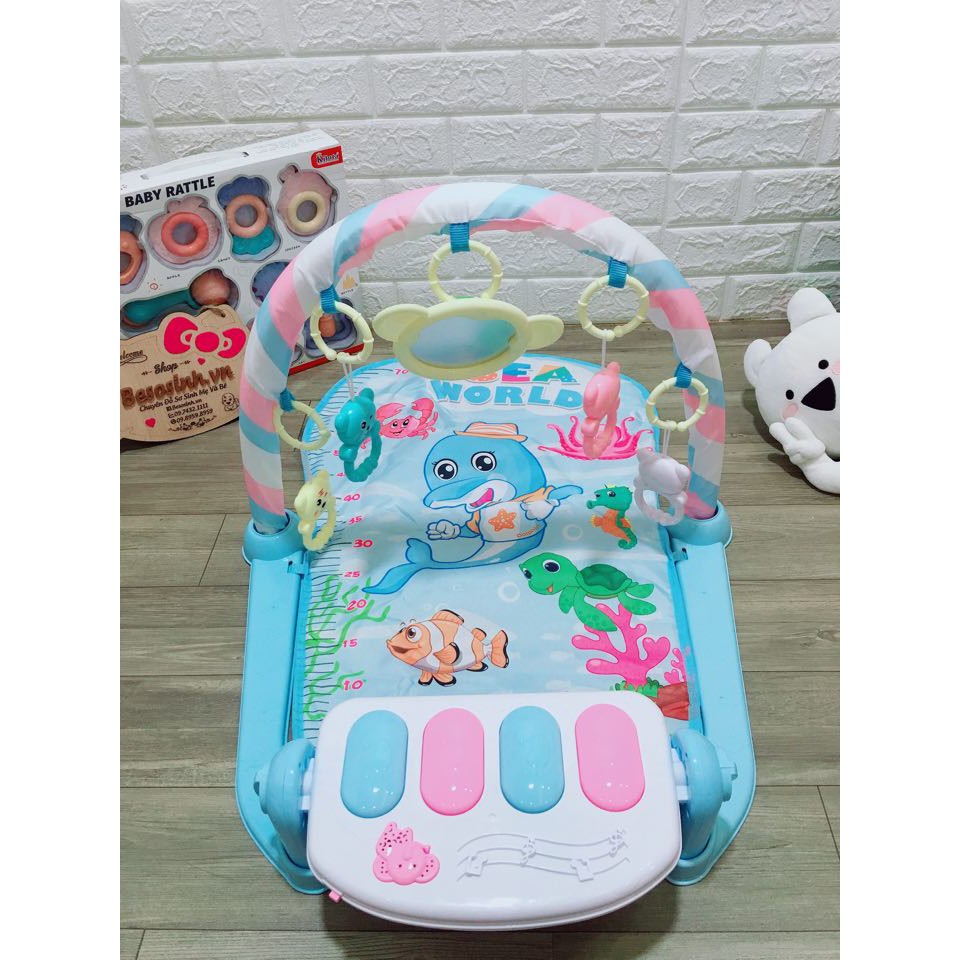 Thảm đàn cá heo cho bé