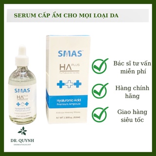 Serum cấp ẩm smas ha 100ml