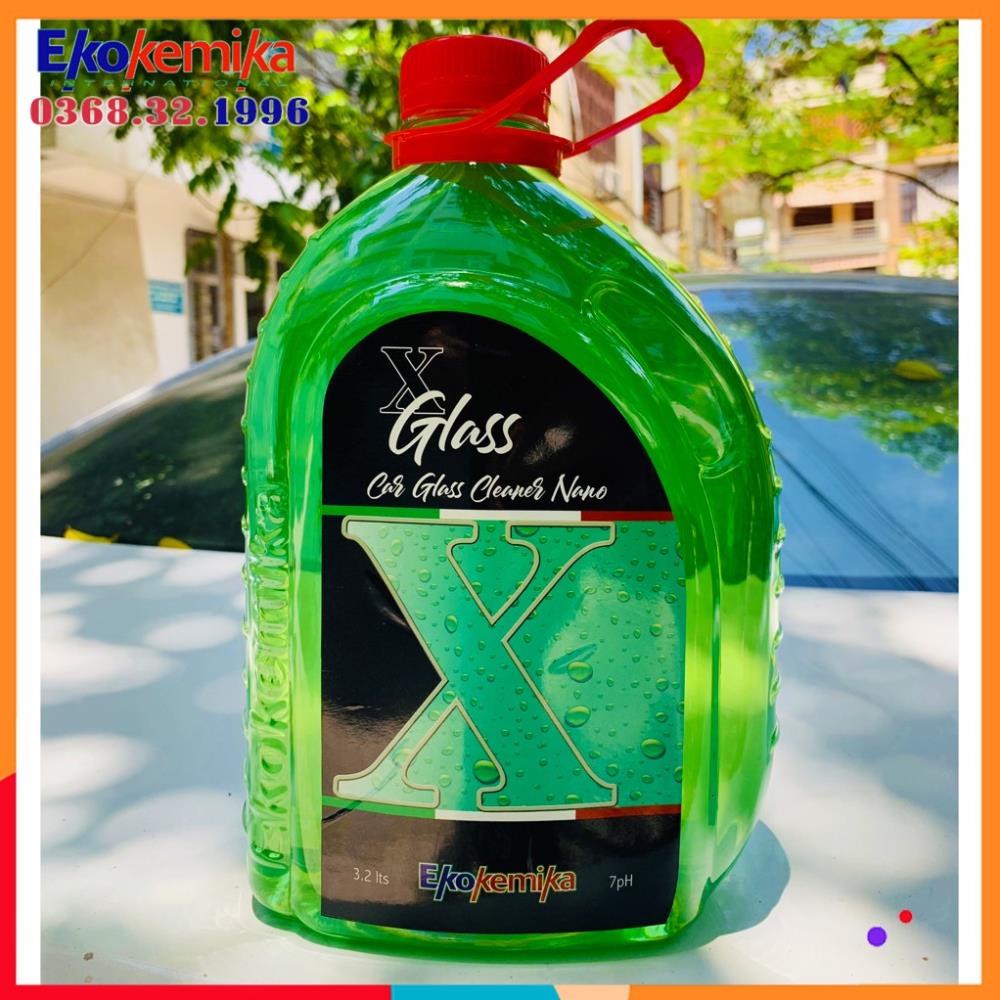 Nước Rửa, Đổ Kính Ekokemika Xglass Hiệu Ứng Lá Sen 3,2L