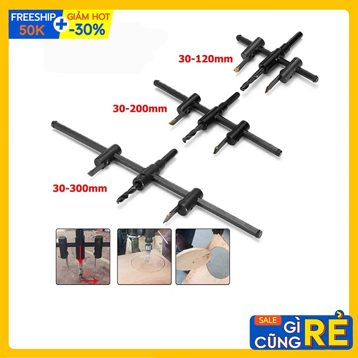 Bộ mũi khoét lỗ thạch cao 200mm