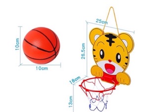 Bóng rổ mini treo tường