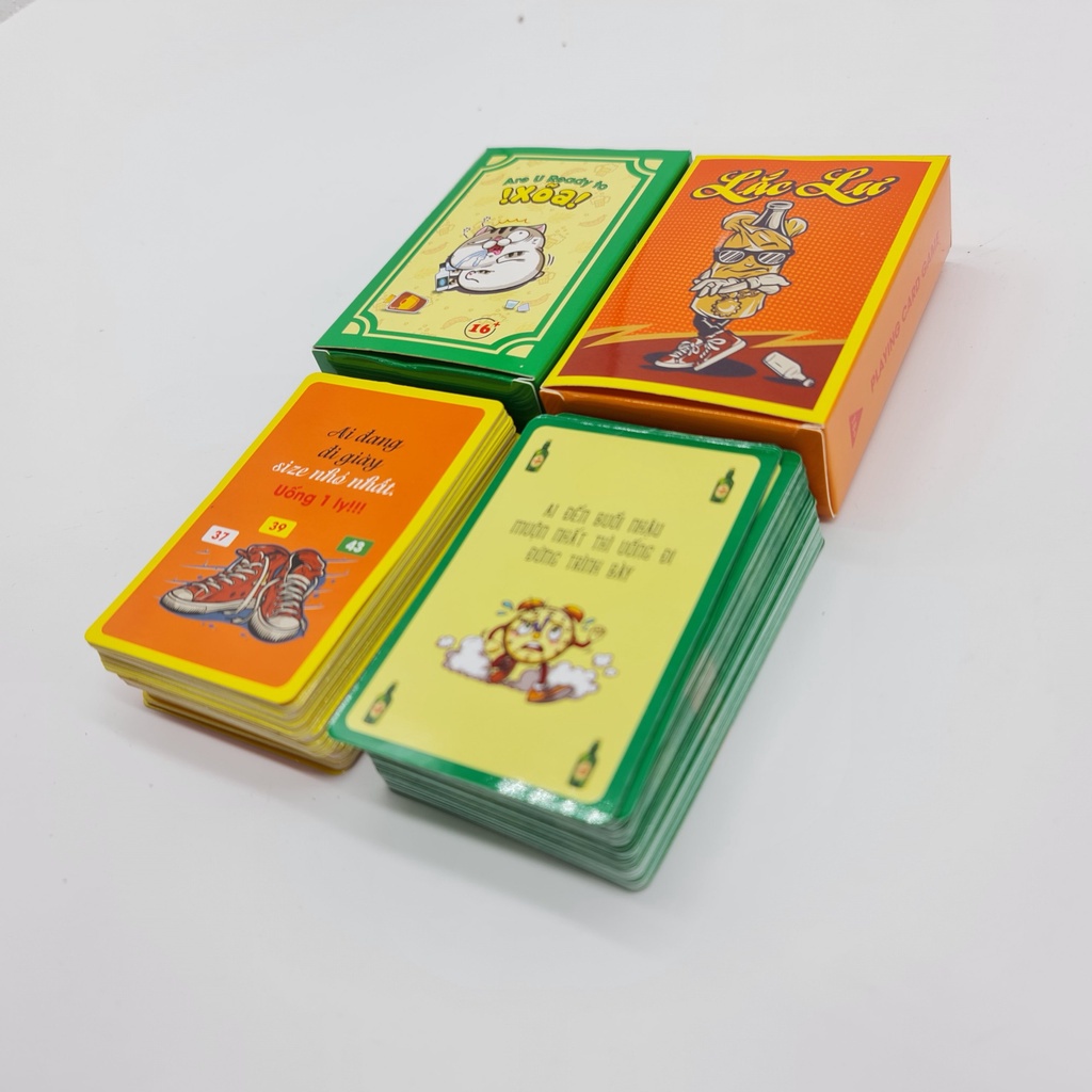 Bộ thẻ bài Drinking card " XõA " phiên bản 2022 Cho Bữa Tiệc ăn nhậu ,uống rượu bia bùng cháy cuộc vui thăng hoa cảm xúc
