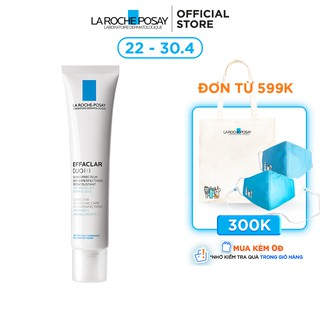 Kem dưỡng giúp giảm mụn La Roche-Posay Effaclar Duo+ 40ml