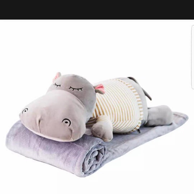 Bộ gối mền Hà Mã 2in1,hkm Bobby